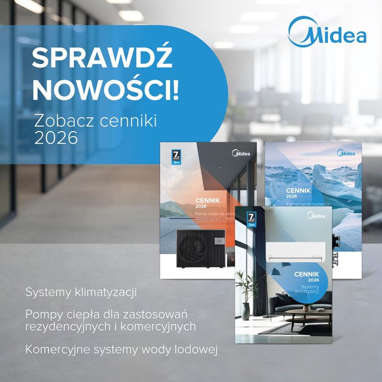 Aktualizacja cennika Midea
