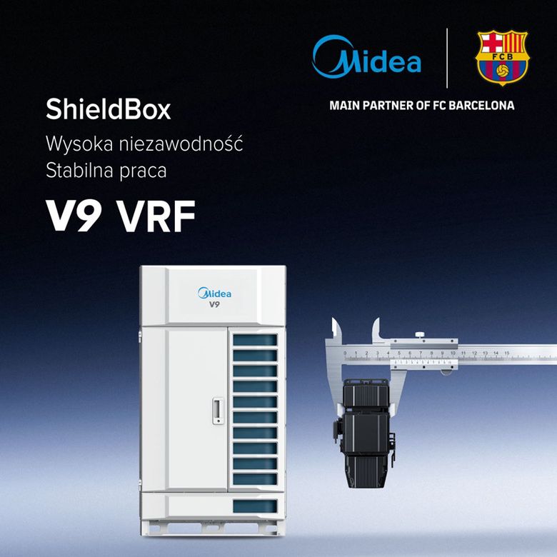 Midea Shield Box 2.0 - ochrona elektroniki systemu VRF V9