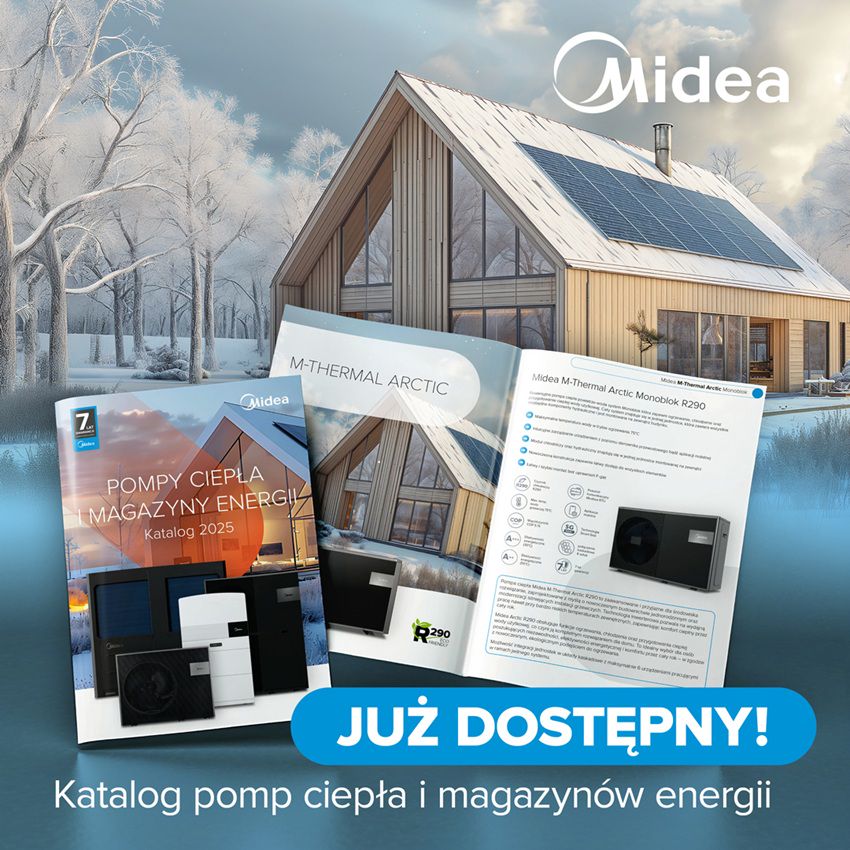 katalog pom ciepła z magazynami energii Midea