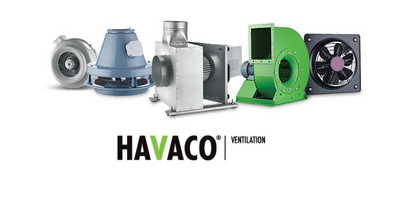 HAVACO-nowa gama wentylatorów kanałowych, dachowych, osiowych, promieniowych i kuchennych na polskim rynku.