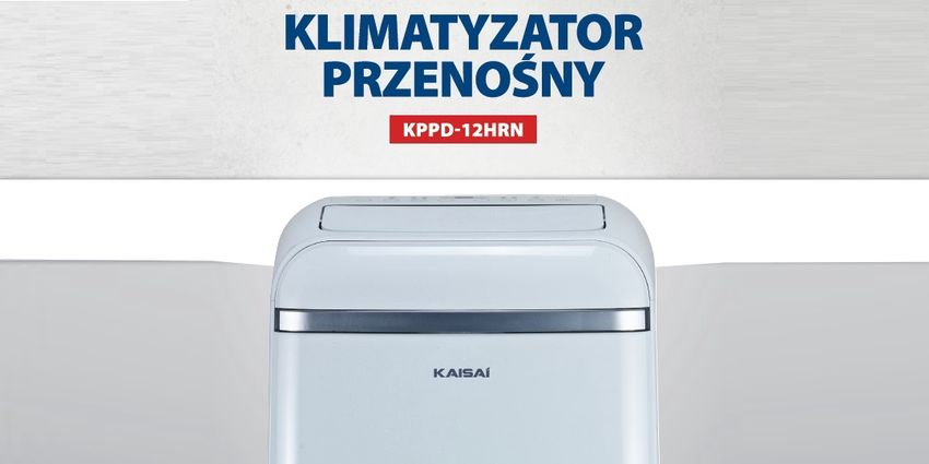 Klimatyzator przenośny KPPD-12HRN Kaisai nowością w ofercie FG Poland.