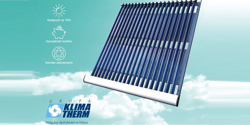 SolarCool. Innowacyjna instalacja solarna w ofercie  KLIMA-THERM.
