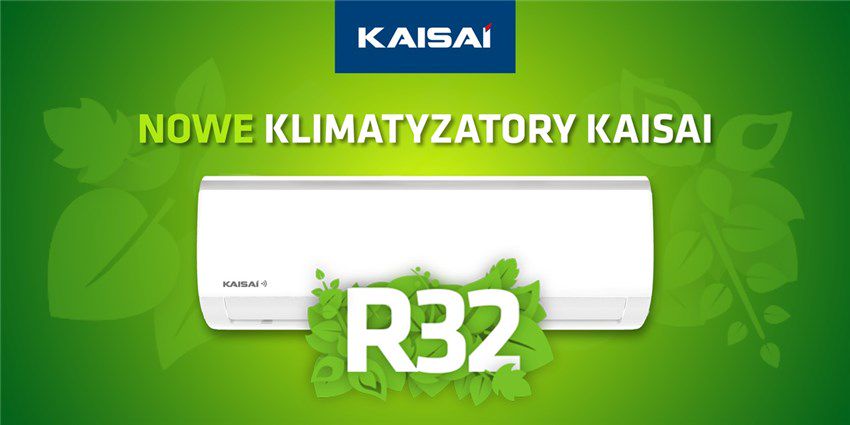 Nowość od KAISAI - klimatyzatory z czynnikiem R32!