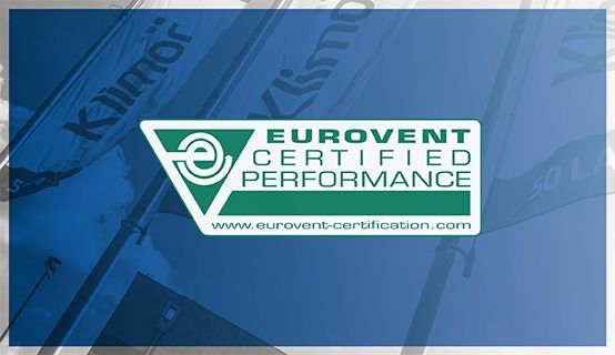KLIMOR EVO z certyfikatem Eurovent