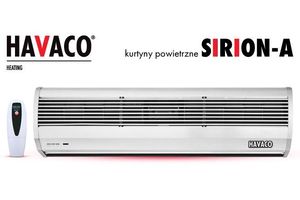 Nowa seria "zimnych" kurtyn powietrznych Sirion - HAVACO Sirion A