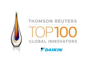 Daikin Industrial wśród 100 najbardziej innowacyjnych firm na świecie - Top 100 Global Innovators.