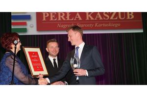 Nagroda Starosty Kartuskiego Perła Kaszub dla Danfoss Poland.