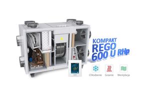 Komfovent-centrala wentylacyjna KOMPAKT REGO 600 U RHp.