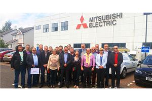 Klienci Mitsubishi Electric z wizytą w Szkocji.