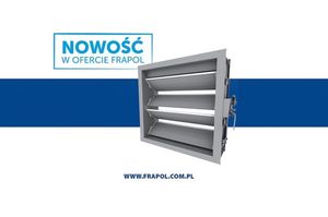 Frapol wprowadza przepustnicę szczelną AL-JHZ-IV.