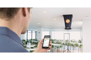 Precyzyjny pomiar strumienia objętości powietrza w budynkach użyteczności publicznej za pomocą balometru testo 420.