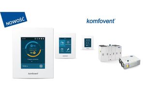 Komfovent wprowadza nowy panel sterowania C3.1 w centralach KOMPAKT RECU oraz OTK.