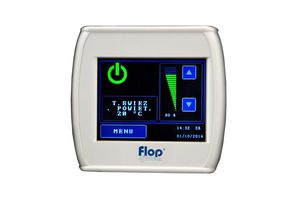 Rozbudowany układ w wentylacji stropowej SPIDERvent, zamontowany w stropie typu Teriva - prezentacja