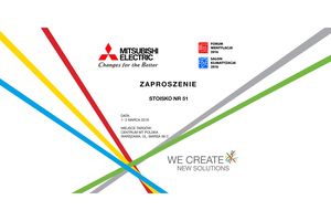 Mitsubishi Electric zaprasza na Forum Wentylacja Salon Klimatyzacja 2016.