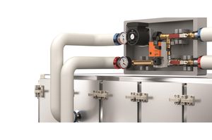 Węzły pompowe VTS – gotowy i wygodny sposób na wykonanie układu regulacji mocy nagrzewnicy wodnej.