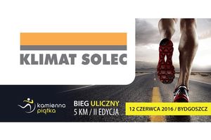Kamienna 5-tka z KLIMAT-SOLEC czyli nowy partner biegu na 5 km.