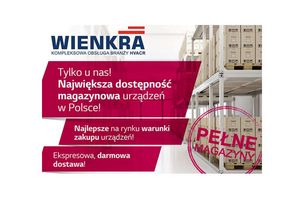WIENKRA - największa dostępność magazynowa urządzeń LG w Polsce!