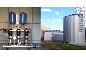 Bartosz zakończył kolejną realizację - kontenerowa przepompownia wody.