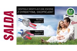 Centrale SALDA zgodne z dyrektywą EKOPROJEKT.