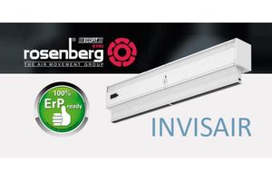INVISAIR - kurtyny powietrzne do montażu wewnątrz kolumny lub przegrody.