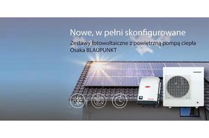 Nowe, gotowe do montażu zestawy fotowoltaiczne z pompami ciepła BLAUPUNKT.