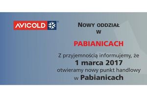 Nowy oddział AVICOLD w Pabianicach