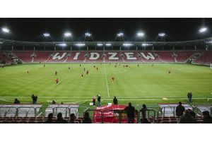 32 centrale Clima Gold na stadionie klubu Widzew Łódź