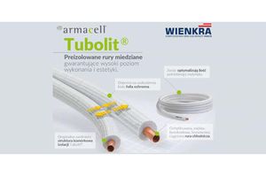 Preizolowane rury miedziane w ofercie WIENKRA
