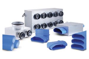 System FLX-REKU do budowy instalacji wentylacji w budynkach mieszkalnych