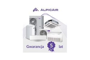 5 lat gwarancji na klimatyzatory AlpicAir