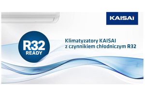 Nowość w ofercie KAISAI: klimatyzatory z czynnikiem chłodniczym R32