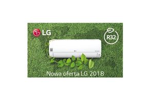 Nowa oferta LG 2018 - technologia LG DUALCOOL oraz czynnik R32