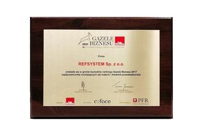 Refsystem z Gazelą Biznesu 2017