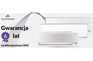 Ventia: 6 lat gwarancji na klimatyzatory AlpicAir serii RAC