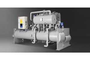 Wykorzystaj ciepło odpadowe z odśrodkową pompą ciepła LG