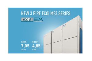 Panasonic wprowadza nowy, niezwykle wydajny system VRF ECOi-EX MF3