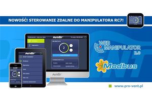 Nowość - zdalne sterowanie do manipulatora RC7!