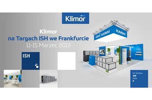 Klimor pierwszy raz na Targach ISH 2019 we Frankfurcie