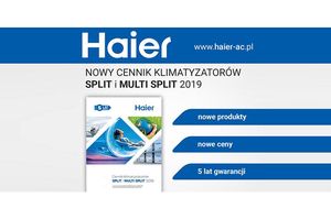 Haier: Cennik klimatyzatorów split i multi split 2019