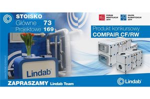 Lindab na „Forum Wentylacja – Salon Klimatyzacja 2019”