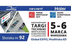 Grupa Iglotech na Forum Wentylacja - Salon Klimatyzacja 2019!