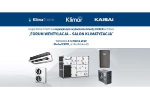 Grupa Klima-Therm po raz kolejny na Forum Wentylacja-Salon Klimatyzacja!