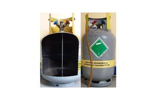 Napełnianie zbiorników przenośnych powyżej 350 cm3 w świetle certyfikacji F-gazowej