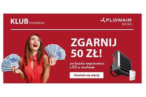 FLOWAIR wprowadził nową akcję promocyjną nagrzewnic wodnych LEO!