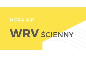 Kompaktowy rekuperator NOXA WRV