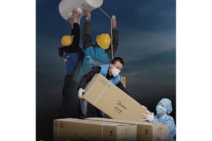 Midea wspiera walkę z koronawirusem