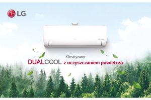 LG DUALCOOL - klimatyzator z oczyszczaczem powietrza