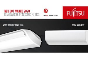 Stylowe klimatyzatory Fujitsu z prestiżową nagrodą „Red Dot Award 2020”