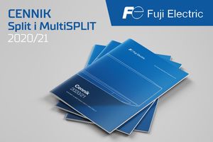 Cennik systemów klimatyzacyjnych Fuji Electric 2020/2021