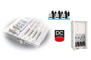 Inteligentna technologia chłodnicza DC w przechodzącym przemianę detalicznym handlu artykułami spożywczymi